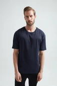 ERDEM İÇ GİYİM Weweus Lacivert Oversize Erkek Tişört 1023 - 1