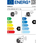 275/30R20 97Y Pncs P-Zero Pz4 (Ao) Xl Üretim 2023 Oto Yaz Lastiği thumbnail 3