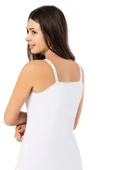 ERDEM İÇ GİYİM Erdem Beyaz Kadın Süper Ince Modal Ribana Atlet 2009 thumbnail 2
