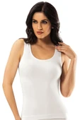 ERDEM İÇ GİYİM Erdem Beyaz Giyim Kalın Askılı Seamless Atlet 603 thumbnail 1