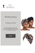 Weweus Leopar ve Siyah Premium Kadın Bone - 2