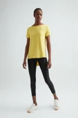ERDEM İÇ GİYİM Erdem Sarı Viskon Kadın Uzun Tişört 214 thumbnail 3