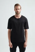 ERDEM İÇ GİYİM Weweus Siyah Oversize Erkek Tişört 1023 thumbnail 1