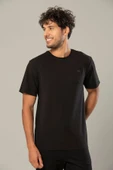 Weweus Siyah Logolu Erkek Modal Basic Tişört 239 thumbnail 1