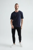 ERDEM İÇ GİYİM Weweus Lacivert Oversize Erkek Tişört 1023 - 3