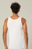 ERDEM İÇ GİYİM Erdem Beyaz Penye Atlet 1100 - 2