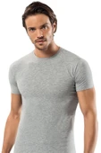 ERDEM İÇ GİYİM Erdem Gri Slim Fit Tişört 1122 - 1