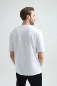 ERDEM İÇ GİYİM Weweus Beyaz Oversize Erkek Tişört 1023 thumbnail 2