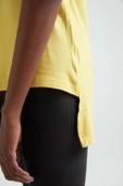 ERDEM İÇ GİYİM Erdem Sarı Viskon Kadın Uzun Tişört 214 thumbnail 4