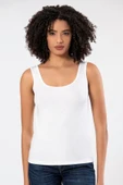 ERDEM İÇ GİYİM Erdem Weweus Beyaz Viskon Kaşkorse Yumuşak Dokulu Atlet Body Tişört 2106 thumbnail 1