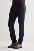 Lacivert 5 Cep  Düz Paça Esnek Slim Fit  Casual Pantolon 1003255157 - 3