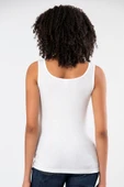 ERDEM İÇ GİYİM Erdem Weweus Beyaz Viskon Kaşkorse Yumuşak Dokulu Atlet Body Tişört 2106 thumbnail 2