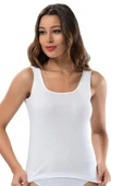 ERDEM İÇ GİYİM Erdem Beyaz Ribana Atlet 2105 - 5
