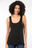 ERDEM İÇ GİYİM Weweus 3'lü Siyah Süper Ince Doğal Bambu Lüks Atlet Tshirt Body 2311 - 5