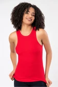 ERDEM İÇ GİYİM Weweus Kırmızı Viskon Kaşkorse Halter Yaka Yumuşak Dokulu Atlet Body Tişört 2107 thumbnail 1