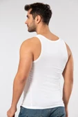 Weweus Beyaz 3'lü Micro Modal Premium Erkek Atlet 11333 - 3