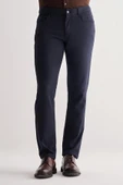 Lacivert 5 Cep  Düz Paça Esnek Slim Fit  Casual Pantolon 1003255157 - 1