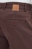Sütlü Kahverengi Yan Cep Düz Paça Pamuklu Slim Fit Chino Casual Pantolon 1003255155 thumbnail 9