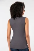 ERDEM İÇ GİYİM Weweus Antrasit Sıfır Kol Boğazlı Body 2112 thumbnail 2