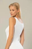 ERDEM İÇ GİYİM Erdem Beyaz Ribana Atlet 2105 - 2
