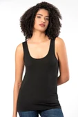 ERDEM İÇ GİYİM Weweus 3'lü Siyah Süper Ince Doğal Bambu Lüks Atlet Tshirt Body 2311 - 8