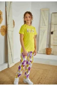 Weweus Sarı Kız Çocuk Pijama Takımı 807 - 2