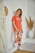 Weweus Kiremit Kız Çocuk Pijama Takımı 807 - 2