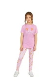 Weweus Lila Kız Çocuk Pijama Takımı 803 - 1