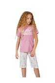 Weweus Lila Kız Çocuk Pijama Takımı 822 thumbnail 1