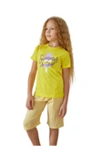 Weweus Sarı Kız Çocuk Pijama Takımı 827 thumbnail 1