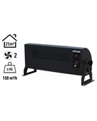 Heatbox HB3602000F 360 2000W Monofaze Elektrikli Fanlı Isıtıcı Füme - 1