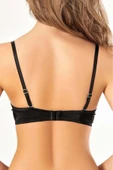 ERDEM İÇ GİYİM Weweus Siyah B Cup Dolgulu Parlak Sütyen 2539 thumbnail 3