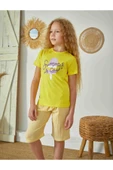 Weweus Sarı Kız Çocuk Pijama Takımı 827 - 2