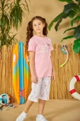 Weweus Pembe Kız Çocuk Pijama Takımı 801 thumbnail 2
