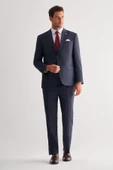 Koyu Lacivert 4 Drop Comfort Fit Classic Takım Elbise 1001255121 - 2