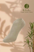 ERDEM İÇ GİYİM Weweus Bej Doğal Bambu Lüks Süper Ince Erkek Sneaker Çorap 267 thumbnail 1
