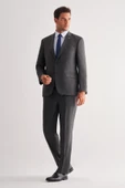 Koyu Antrasit 4 Drop Comfort Fit Classic Takım Elbise 1001255121 - 2