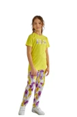 Weweus Sarı Kız Çocuk Pijama Takımı 807 - 1