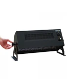 Heatbox HB3602000F 360 2000W Monofaze Elektrikli Fanlı Isıtıcı Füme - 4