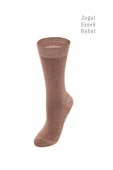ERDEM İÇ GİYİM Weweus Kadın Koyu Bej Doğal Bambu Kışlık Çorap 942 thumbnail 3