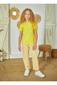 Weweus Sarı Kız Çocuk Pijama Takımı 823 thumbnail 2