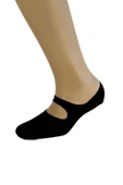 Weweus Kadın Siyah Yoga Babet Çorap 172 thumbnail 3