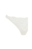 ERDEM İÇ GİYİM Weweus Ekru Dantelli Tanga Külot 2327 thumbnail 3