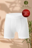 ERDEM İÇ GİYİM Weweus Beyaz Erkek Çocuk Süper Ince Doğal Bambu Lüks Boxer 3365 thumbnail 1