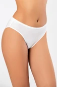 Weweus Beyaz Micro Modal Premium Kadın Külot 7264 - 6