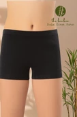 ERDEM İÇ GİYİM Siyah Kız Çocuk Süper İnce Doğal Bambu Boxer 4330 thumbnail 1