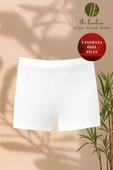 ERDEM İÇ GİYİM Weweus Beyaz Kız Çocuk Süper Ince Doğal Bambu Lüks Boxer 4330 - 1