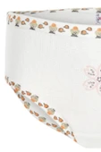 ERDEM İÇ GİYİM Erdem Beyaz Ribana Taşlı Kız Çocuk Külot 4325 - 2