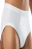 Erdem Riban Erkek Slip %100 Pamuk 3 'lü Paket - 2