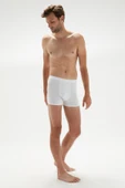ERDEM İÇ GİYİM Weweus Beyaz Erkek Süper Ince Doğal Bambu Lüks Boxer 1012 - 5
